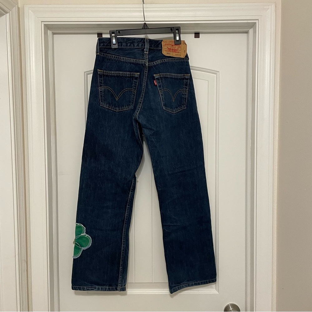Free People Rialto Jean Project Embroidered Jeans size 24 fits up to size 25 - Picture 6 of 7